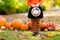 Nuberlic Embroidery Kits Cross Stitch Kit for Beginners Adults DIY Halloween Pumpkin Wreath Crafts